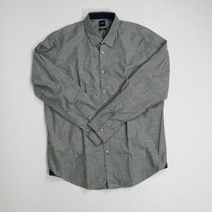 🔥 NWT Hugo Boss Men Size XL Long Sleeve Shirt